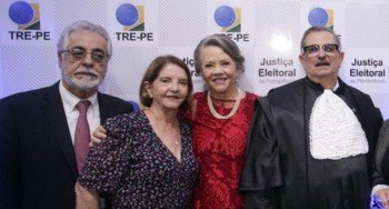 Desembargadores do TRE/AL prestigiam a posse do novo vice e corregedor do TRE/PE